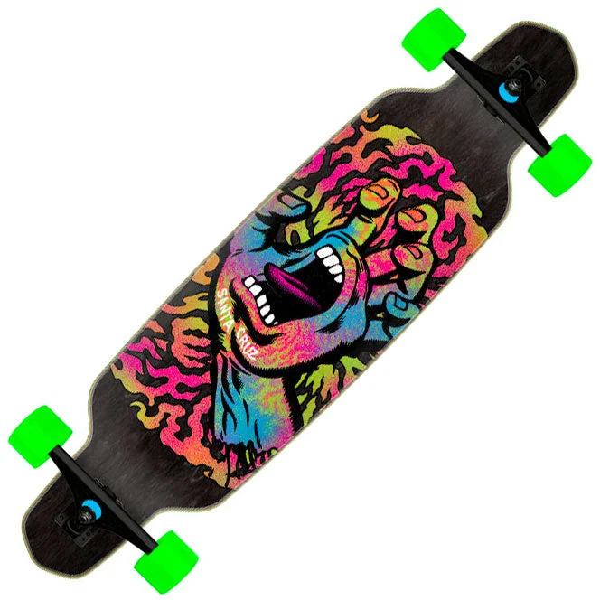 Eco-Friendly Bamboo Skateboard for Sustainable Fun-Santa Cruz Obscure Hand Drop Down 9.5"