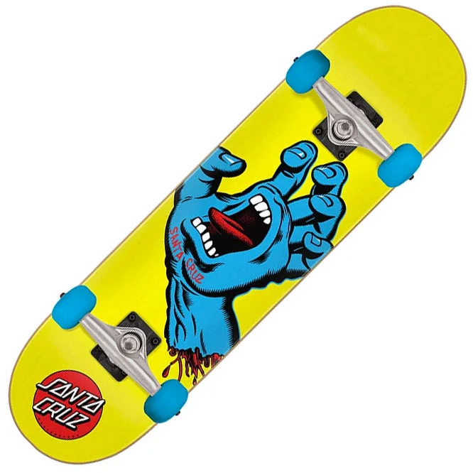 Durable Electric Skateboard for Smooth Rides-Santa Cruz Screaming Hand Complete 7.75"