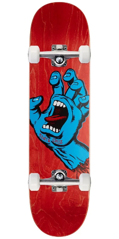 Stylish Skateboard with Graphic Art Deck-Santa Cruz Screaming Hand Skateboard Complete - 8.00"