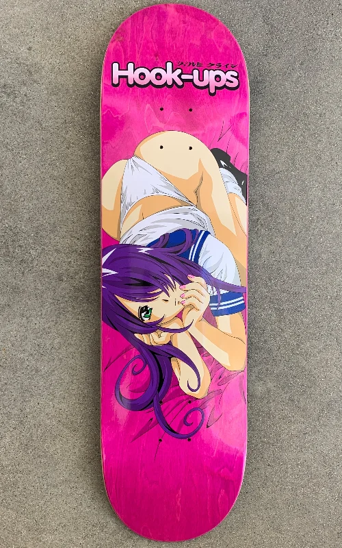 Wide Skateboard Deck for Comfort and Control-School Girl Mika - 8.5 X 32.25 Assorted Colors