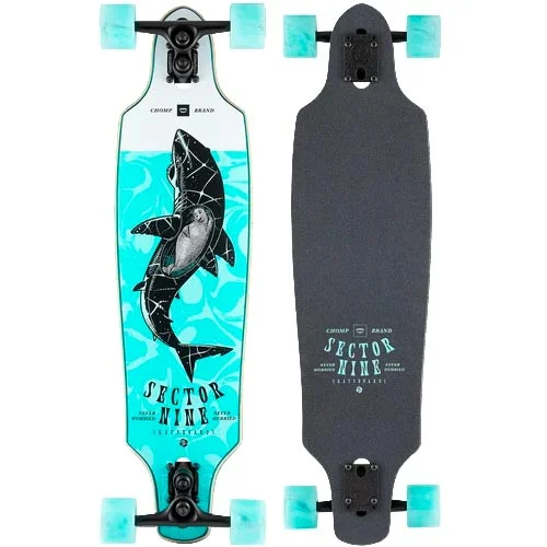 Comfortable Cruiser Skateboard for Easy Transportation-Sector 9 Roundhouse Great White Longboard 34.0"