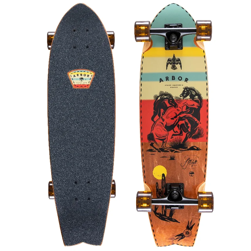 Multi-Purpose Skateboard for Street and Park-Sizzler Artist