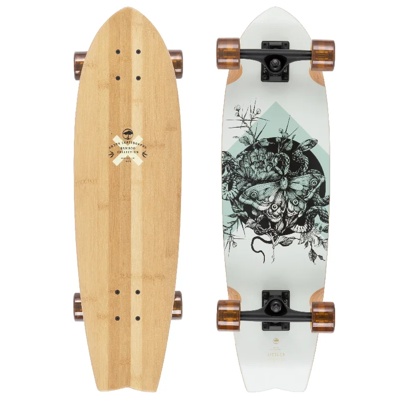 High-Speed Skateboard for Fast Riders-Sizzler Bamboo