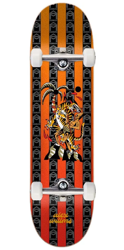 Lightweight Longboard Skateboard for Cruising-Sk8 Mafia Good Luck Willms Skateboard Complete - 8.25"