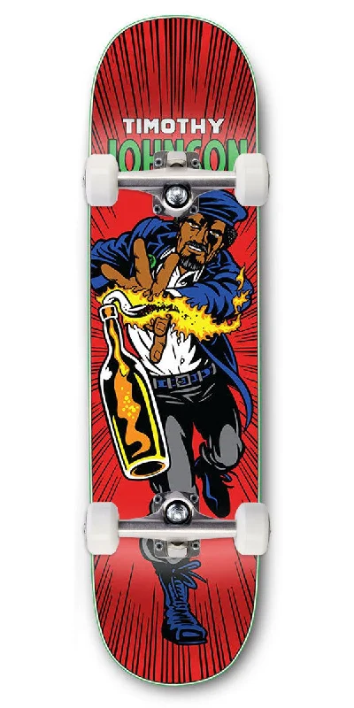 Durable Skateboard Deck for Long-Term Use-Strangelove Timothy Johnson Panther Skateboard Complete - 8.25"