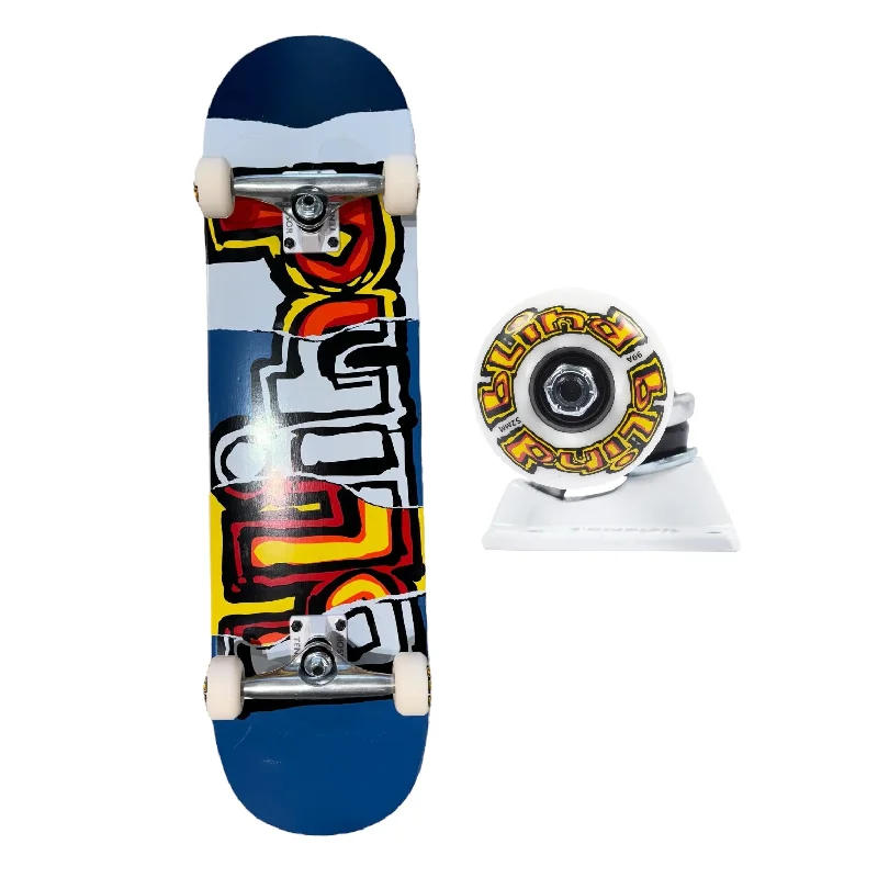 Skateboard Set for Kids with Colorful Designs-BLING OG RIPPED HYB COMPLETE 8.25