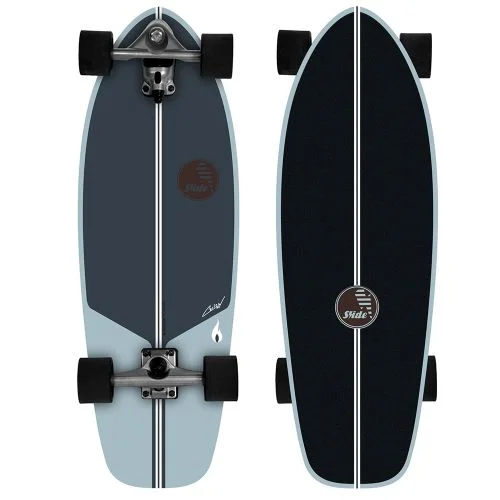 Multi-Purpose Skateboard for Street and Park-SLIDE SURF SKATE CMC PERFORMANCE 31"