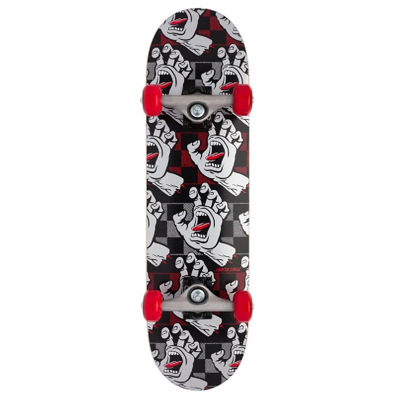 Professional Skateboard for Street Tricks-SANTA CRUZ SEQUENCE HAND MICRO COMPLETE 7.5