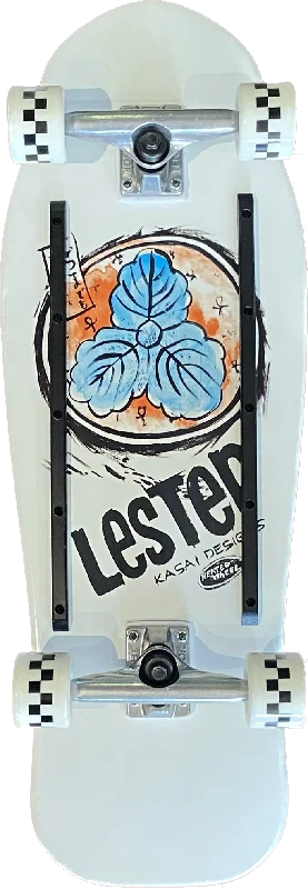 Electric Skateboard for Effortless Speed-THE HEATED WHEEL PREMIUM COMPLETE LESTER KASAI (10.375")