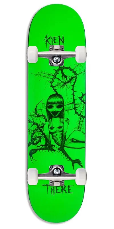 Compact Skateboard for Storage and Portability-There Kien Severed Thorns Skateboard Complete - 8.38"