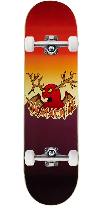 Smooth Rolling Skateboard for Easy Control-Toy Machine Antler Monster Skateboard Complete - 8.25"