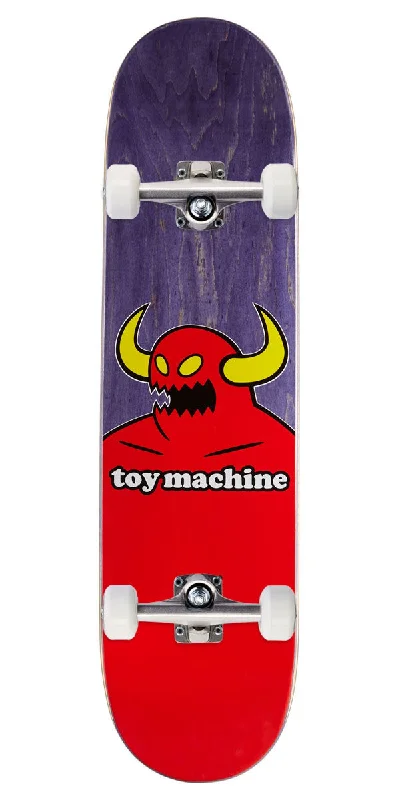 High-Performance Skateboard for Park and Street Skating-Toy Machine Monster Skateboard Complete - 8.00"