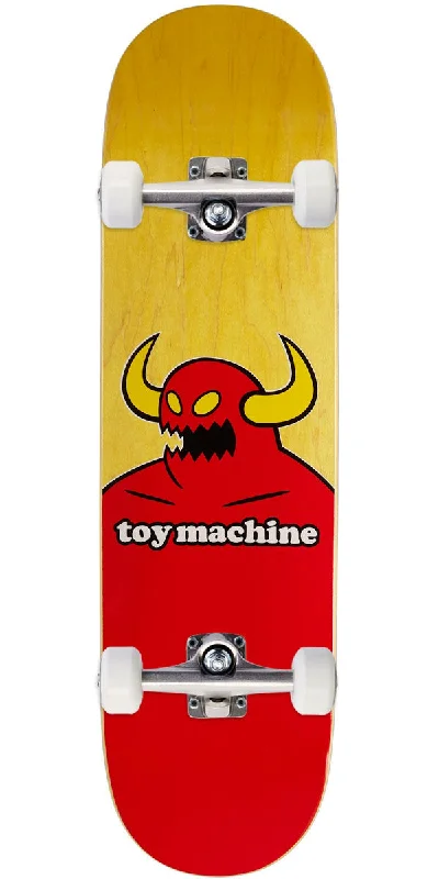 Complete Pro Skateboard Set for Performance-Toy Machine Monster Skateboard Complete - Assorted Stains - 8.50"