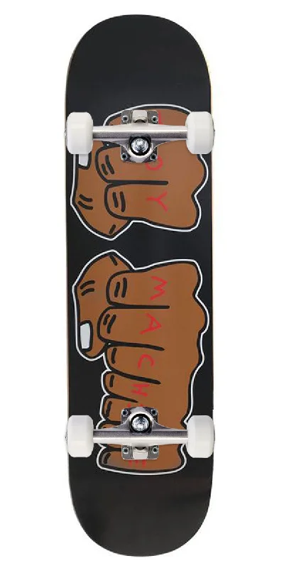 Compact Travel Skateboard for Easy Portability-Toy Machine New Fists 003 Skateboard Complete - 7.75"