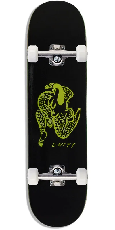 Trendy Skateboard with Bold Colors and Designs-Unity Stance Skateboard Complete - Black - 8.30"