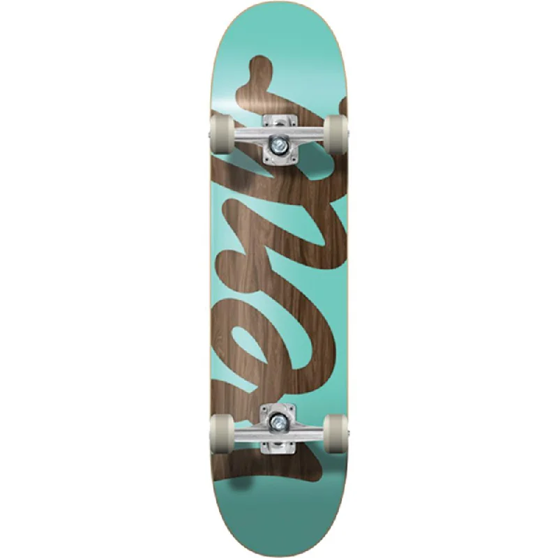 Stylish Custom Skateboard for All Ages-Verb XL Script Mint 8.25" Complete Skateboard