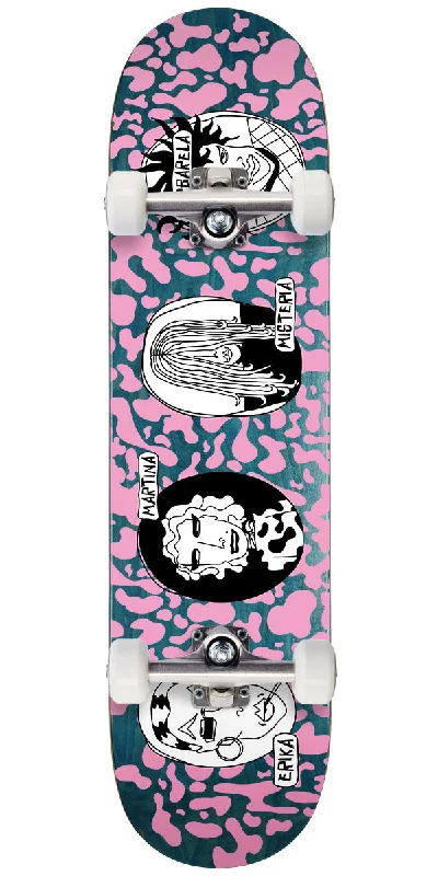 Stylish Vintage Skateboard for Classic Appeal-Vitoria Bortolo Flash Sheet Customs X Skateboard Complete