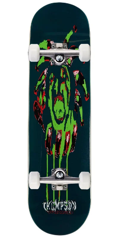 Cruiser Skateboard for Smooth Rides-WKND Ingest Trevor Thompson Skateboard Complete - Green Glitter - 8.25"