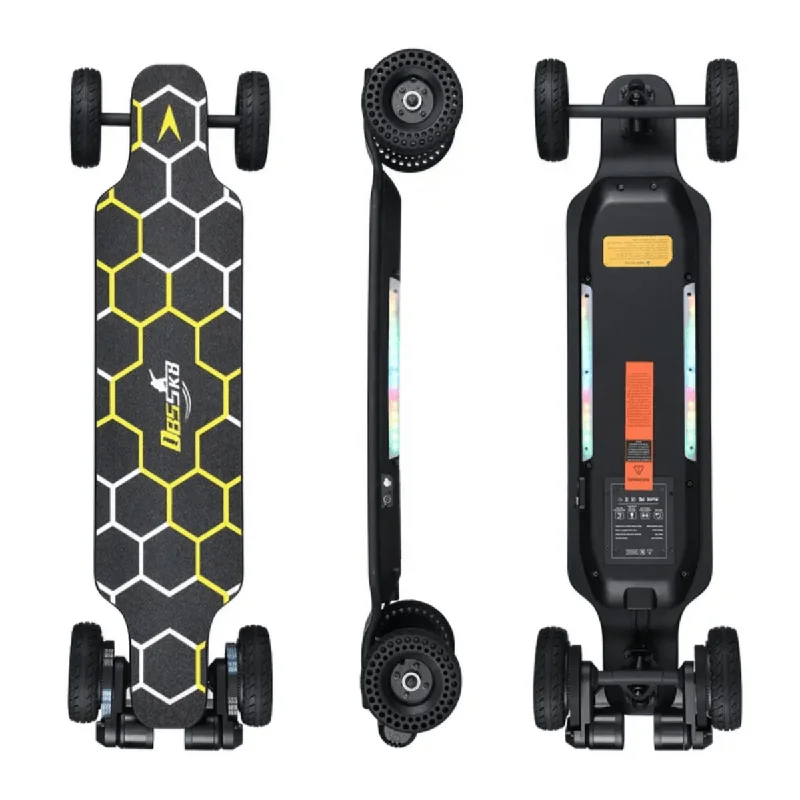 Performance Skateboard Deck for Serious Riders-X-Treme Rider: High Speed Off-Road Electric Skateboard X7 S1