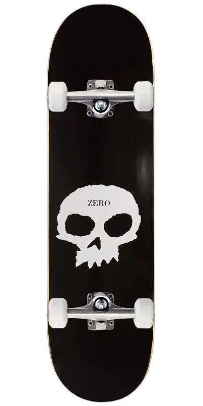 Performance Skateboard Deck for High-Speed Rides-Zero Single Skull Skateboard Complete - 8.375"