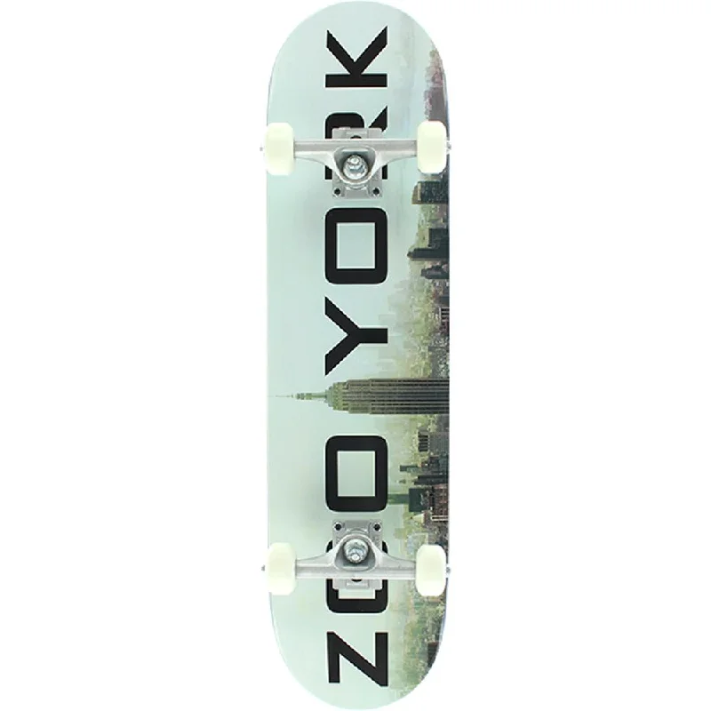 Skateboard for Young Beginners with Safety Features-Zoo York Fog 7.75" Complete Skateboard