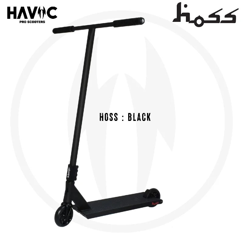 Custom Printed Scooter for Personalized Style-Havoc Hoss 2024 - Black Wholesale