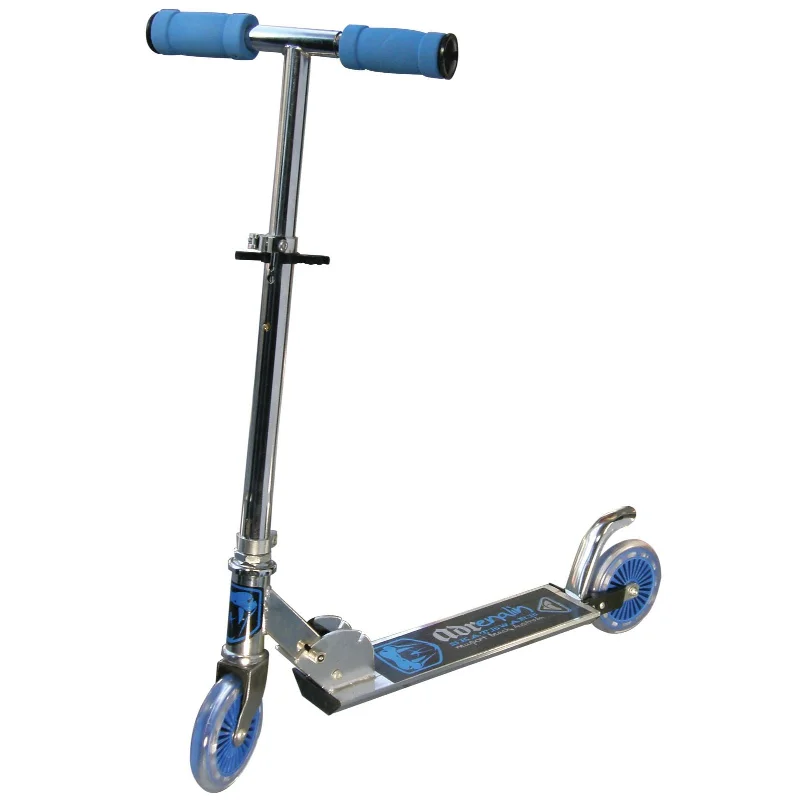 Lightweight Kick Scooter for Kids and Adults-[Y.E.S] Land & Sea Little Speedster 125 Scoot Blue