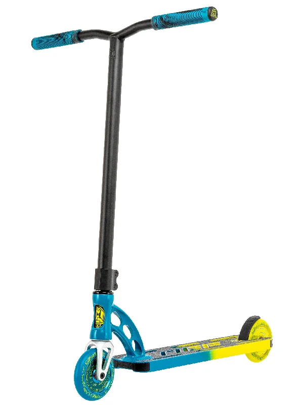 Scooter with Large Wheels for Stability and Comfort-MADD GEAR MGO EU PRO SCOOTER PETROL / YELLOW FADE