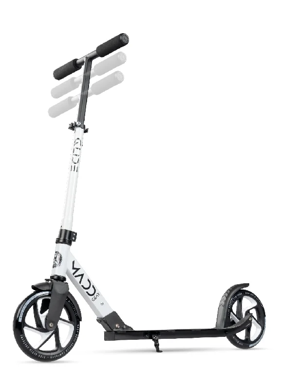 Sturdy Adult Scooter for Long-Term Use-MADD GEAR RENEGADE GLIDE 200 WHITE / BLACK