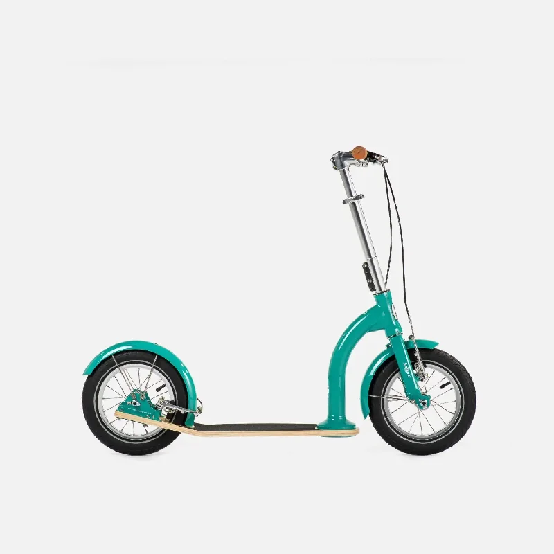 Durable Folding Electric Scooter for Easy Transport-SwiftyIXI Aqua Green