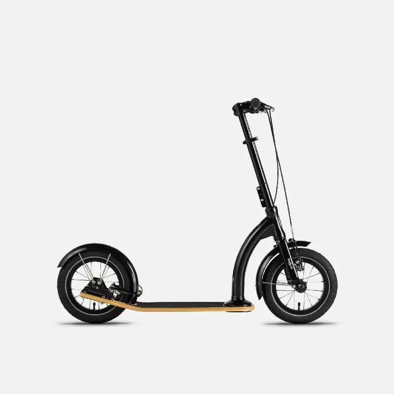 Adjustable Height Scooter for Kids and Adults-SwiftyIXI Classic Black